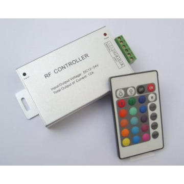 Controlador de infrarrojos de aluminio de 24 teclas con IR (GN-CTL006)